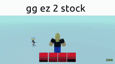 Video Game Screenshot GG EZ 2 Stock GIF