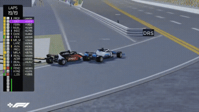 Video Game Screenshot Lap 19/19 GIF