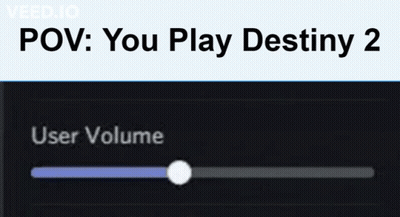 Video Game Screenshot Saying 0% Volume GIF