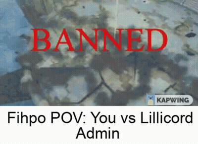 Video Game Screenshot Saying Banned GIF