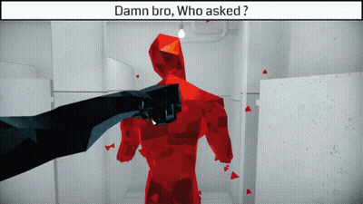 Video Game Screenshot Saying Damn Bro Who Asked GIF