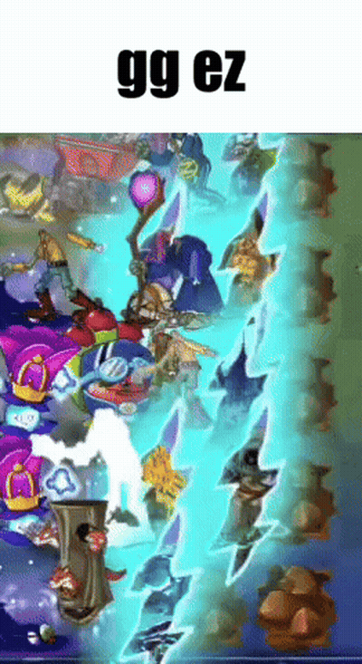 Video Game Screenshot Saying GG EZ GIF