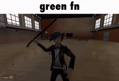 Video Game Screenshot Saying Green FN GIF