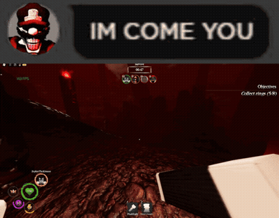Video Game Screenshot Saying Im Come You And Jump Now GIF