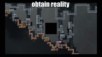 Video Game Screenshot Saying Obtain Reality GIF