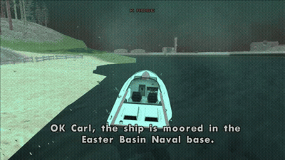 Video Game Screenshot Saying Ok Carl