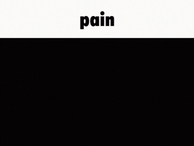 Video Game Screenshot Saying Pain GIF