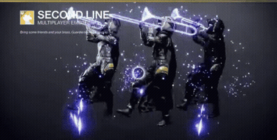 Video Game Screenshot Saying Second Line Multiplayer Emitter GIF