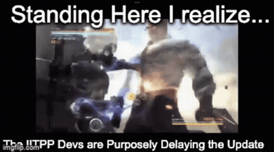 Video Game Screenshot Saying Standing Here I Realize GIF