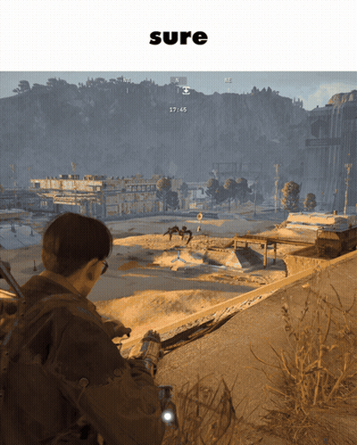 Video Game Screenshot Saying Sure GIF