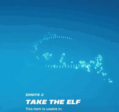 Video Game Screenshot Saying Take The Elf GIF