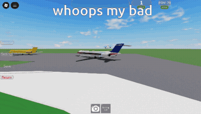 Video Game Screenshot Saying Whoops My Bad GIF