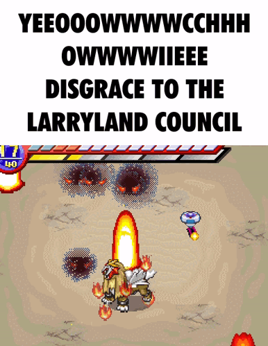 Video Game Screenshot Saying Yeeooowwwwcchhh GIF