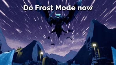 Video Game Screenshot Says Do Frost Mode Now GIF