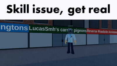 Video Game Screenshot Skill Issue GIF