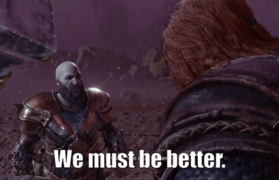 Video Game Screenshot We Must Be Better GIF