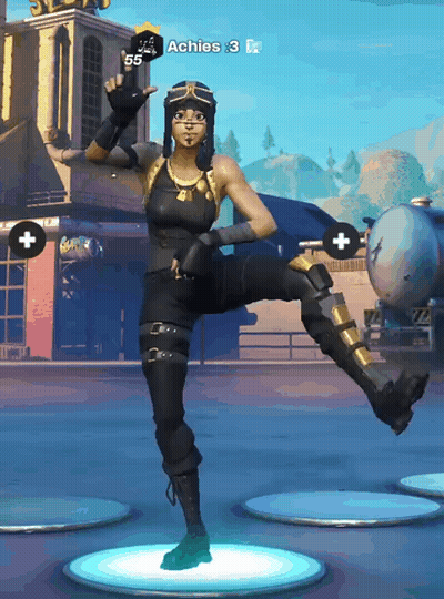 Video Game Screenshot With Achies 3 GIF
