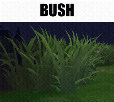 Video Game Screenshot With Bush GIF