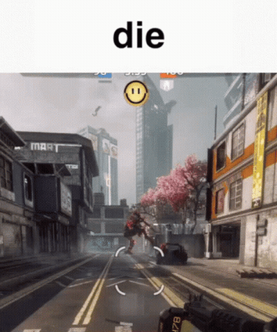 Video Game Screenshot With Die GIF