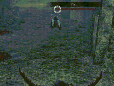 Video Game Screenshot With Fish GIF