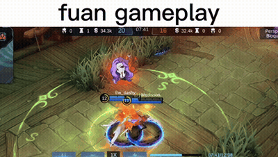 Video Game Screenshot With Fuan Gameplay GIF