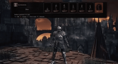 Video Game Screenshot With Gestures