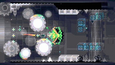Video Game Screenshot With Green Arrow GIF