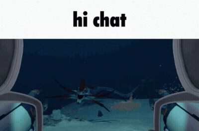 Video Game Screenshot With Hi Chat GIF