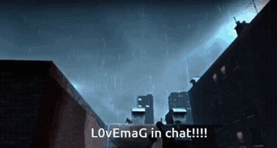 Video Game Screenshot With Lovemag GIF