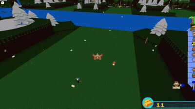 Video Game Screenshot With Number 11 GIF