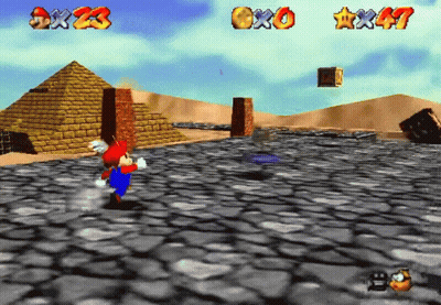 Video Game Screenshot With Number 23 GIF