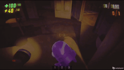 Video Game Screenshot With Number 3 GIF