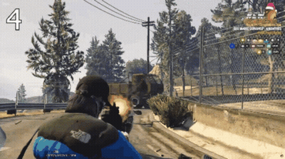Video Game Screenshot With Number 4 GIF
