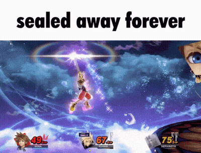 Video Game Screenshot With Sealed Away Forever GIF