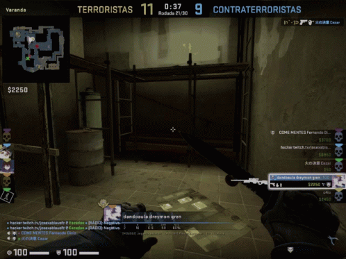 Video Game Screenshot With Terroristas GIF