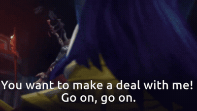 Video Game Screenshot You Want To Make A Deal With Me GIF
