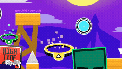 Video Game Sign Saying High Tide GIF