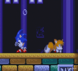 Video Game Sonic The Hedgehog And Tails Headbang Dancing GIF