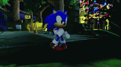 Video Game Sonic The Hedgehog Dancing Hill Toe Moves GIF