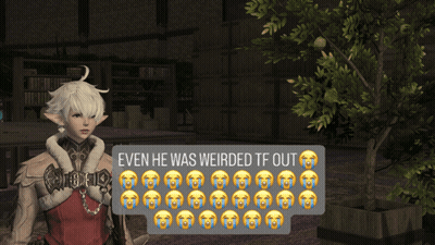 Video Game Speech Bubble Even He Was Weirded TF Out GIF