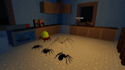 Video Game Spiders And Box Of Cheerios GIF