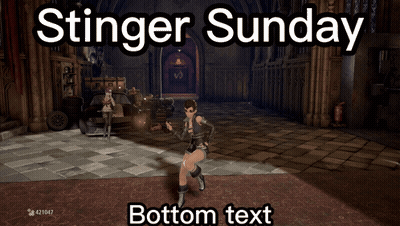 Video Game Stinger Sunday GIF