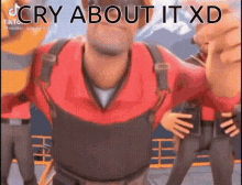 Video Game Tf2 Cry About It Meme GIF