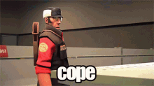Video Game Tf2 Sniper Mr. Mundy Cope