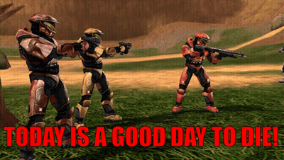 Video Game Today Is A Good Day To Die GIF