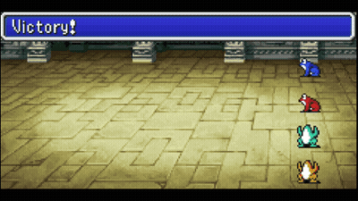 Video Game Victory Screen GIF