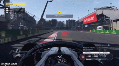 Video Game With Fly Emirates Sign GIF
