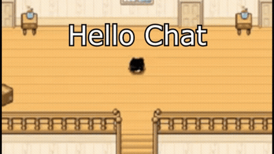 Video Game With Hello Chat GIF
