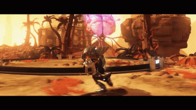 Video Game With Purple Object GIF