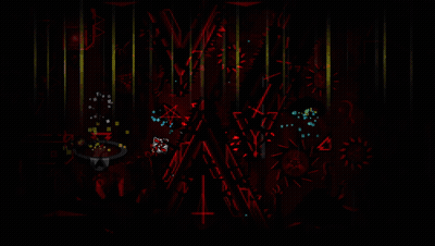 Video Game With Red Background And White W GIF